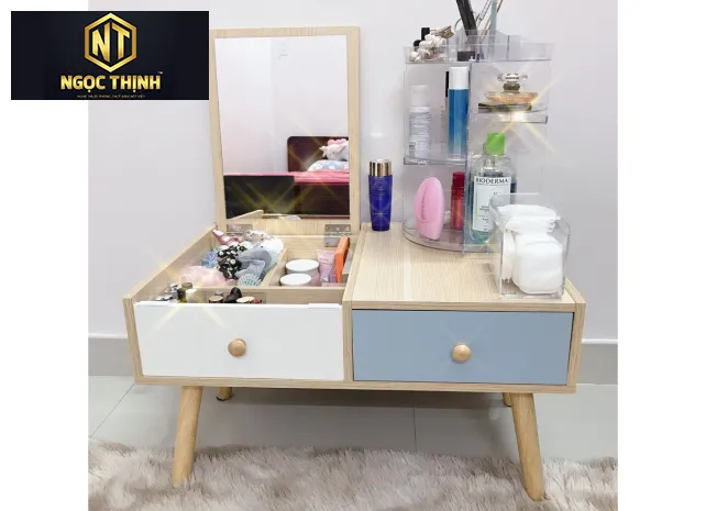 BÀN TRANG ĐIỂM MINI NHỎ GỌN
